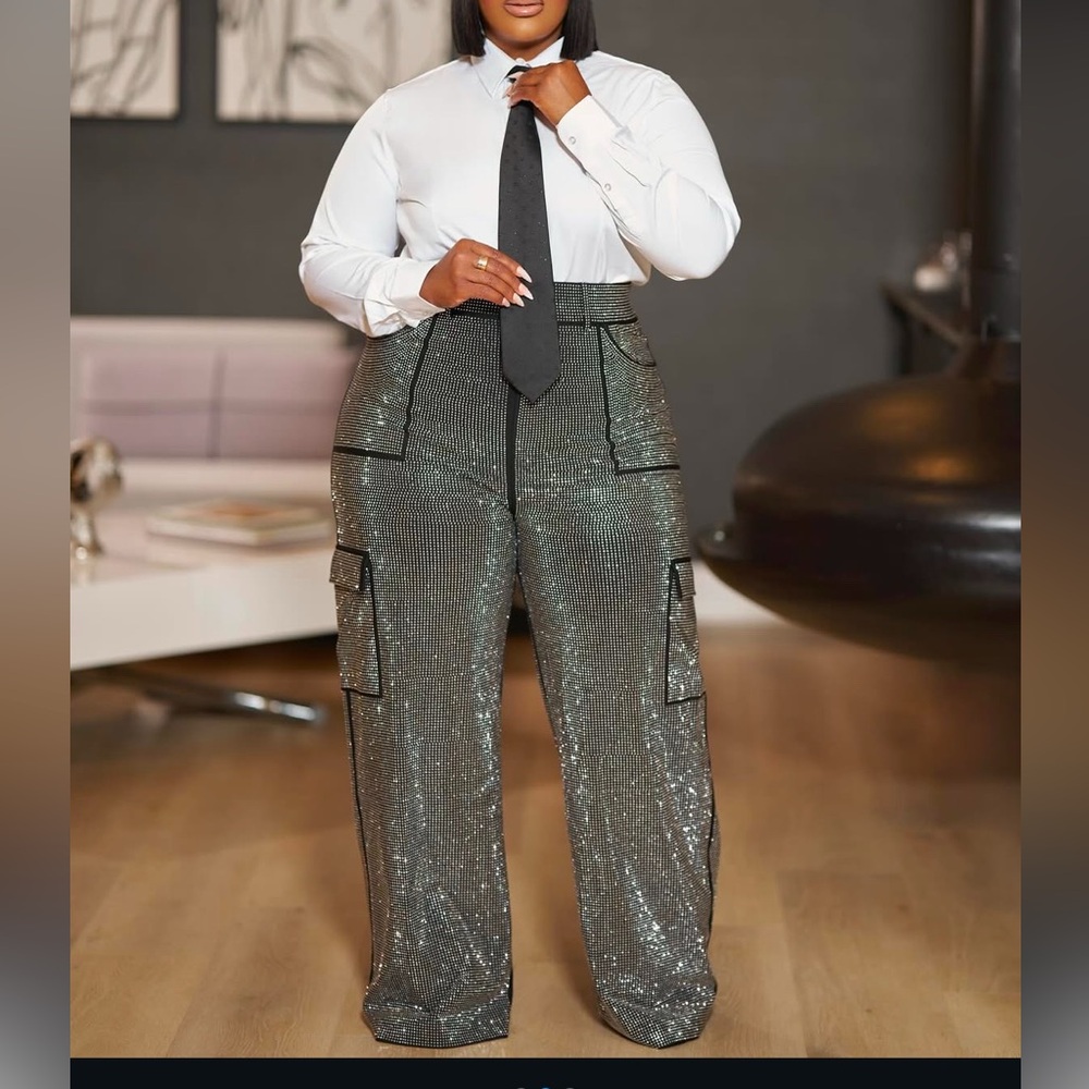 Pretty Boss Studded Pants